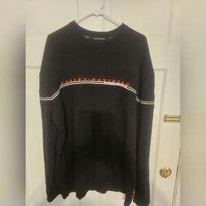 Harley Davidson black knit sweater size xl